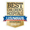 U.S. News Best Children's Hospitals - Orthopedics