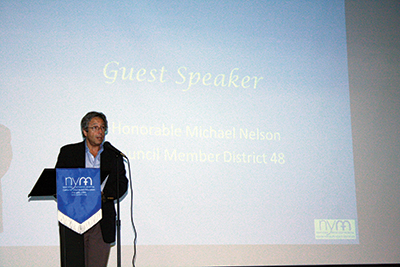 Council Member Michael Nelson, of District 48