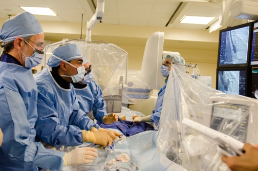 Arash Salemi, MD, attending cardiothorac­ic surgeon and TAVR expert at Weill Cornell.