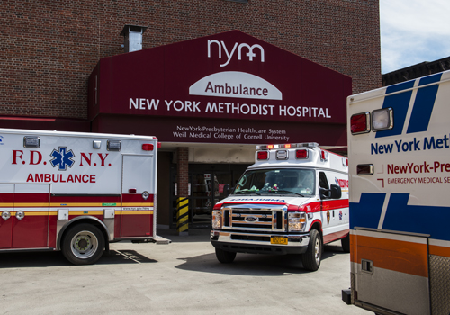 NYM ambulance entrance