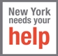 New York needs your help banner