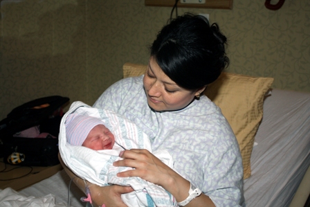 Myra Moran with baby Richard Moran
