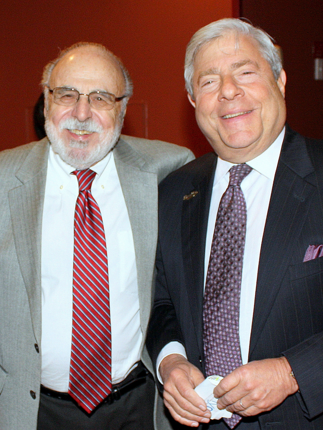 Stanley Sherbell, MD, and Marty Markowitz