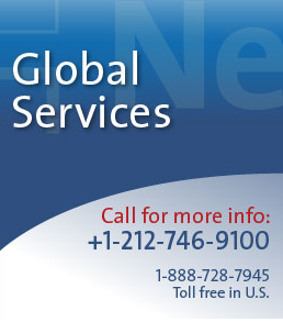 Global Services Call for more info: +1-212-746-9100 1-888-728-7945 Toll free in U.S.