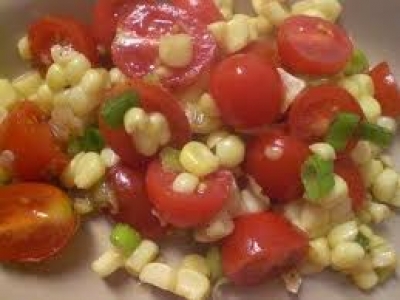 Tomatoes and corn