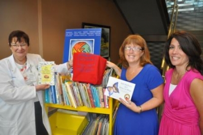 Hendrick Hudson Library Donates Books to Children's Cancer Support Program at HVHC
