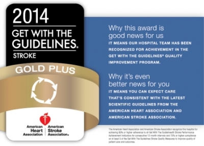NewYork-Presbyterian/Hudson Valley Hospital Receives AHA Gold Plus Award 