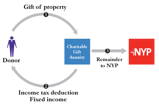 Charitable gift annuity chart