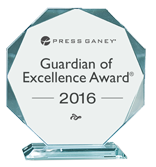 PRESS GANEY Guardian of Excellence Award® 2016