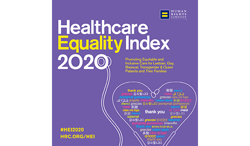 NewYork-Presbyterian Brooklyn Methodist Hospital received the 2020 Healthcare Equality Index LGBTQ Health Care Equality Leader award