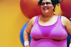 image of an overweight girl