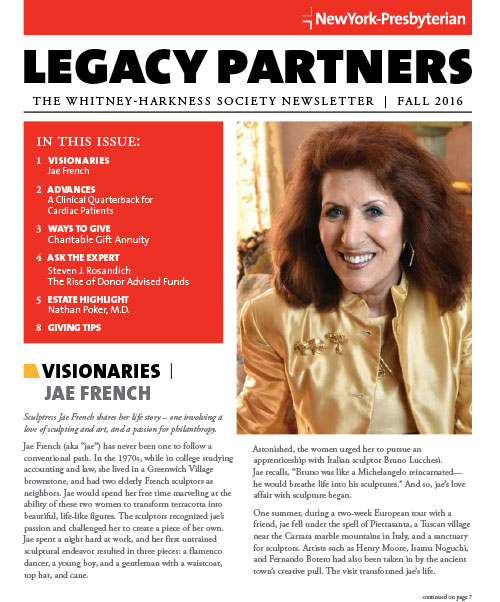 Legacy Partners Newsletter Spring 2016