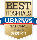 NewYork-Presbyterian was ranked among the top psychiatric programs in the nation, according to US News & World Report.