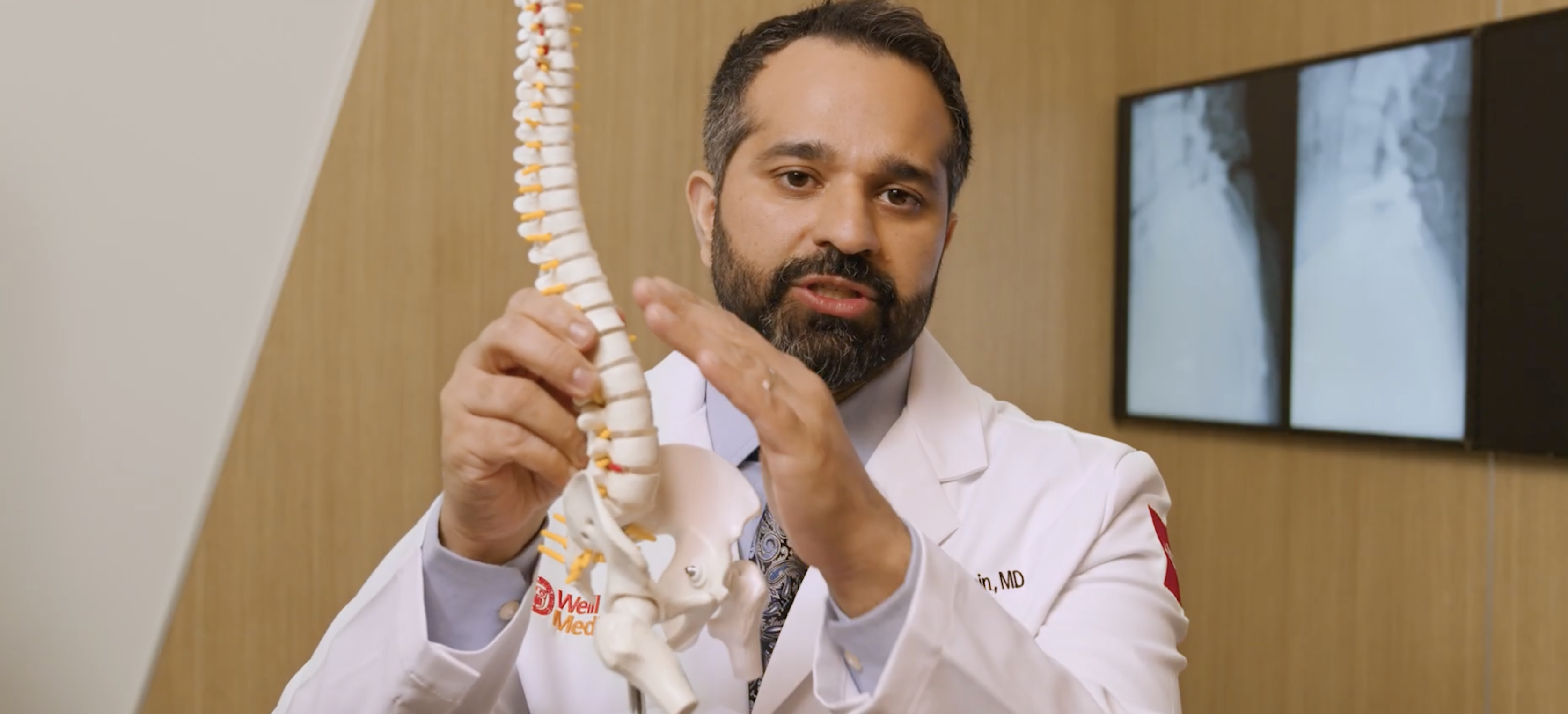 Spine surgeon Dr. Ibrahim Hussain explains how expandable cages enhance spine care