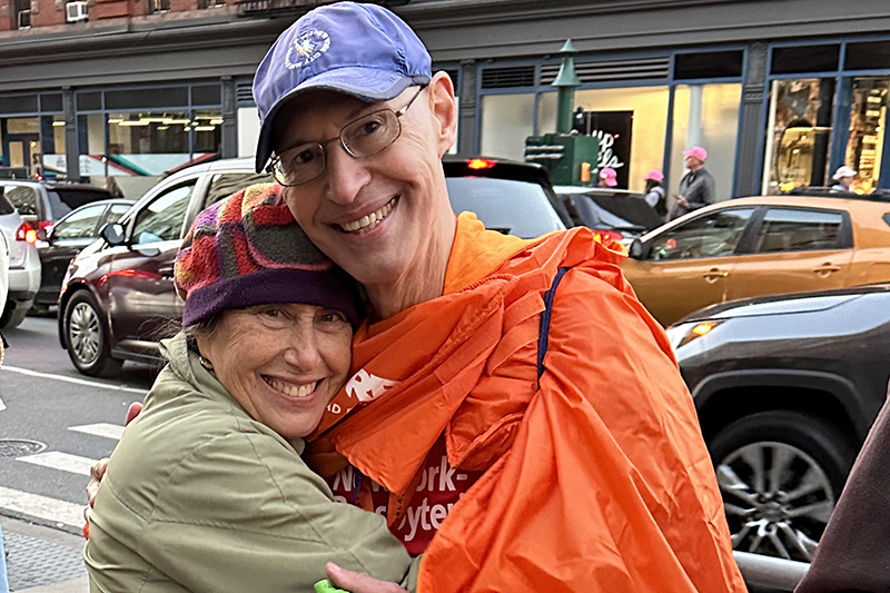 Joe Russo and his wife Marilyn