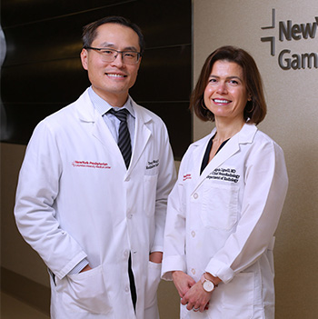 Dr. Tony J. Wang and Dr. Angela Lignelli