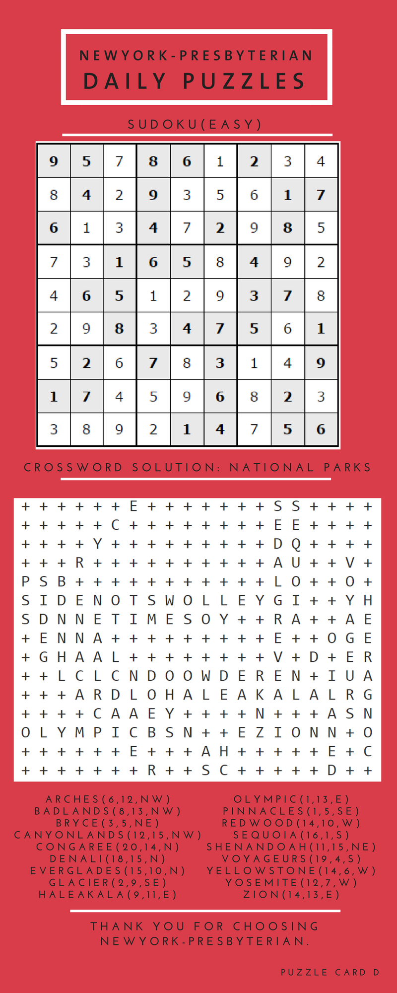 Puzzle-Card-D-Answer-Key