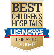 US News - Best Childrens Hospitals - Orthopedics