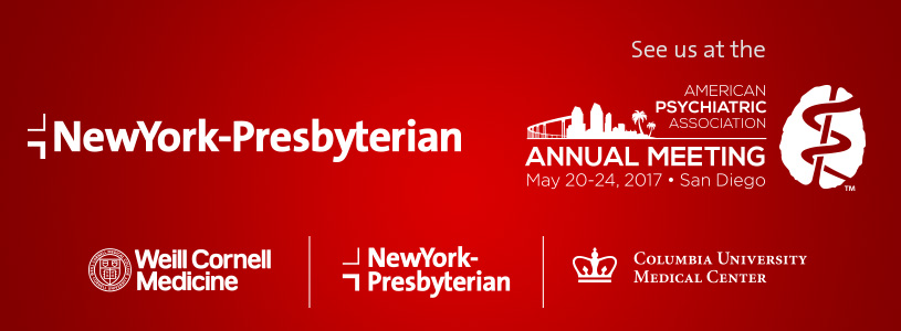 NewYork-Presbyterian American Psychiatric association annual meeting