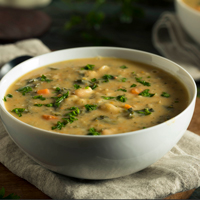 photo of green beans and mushroom soup