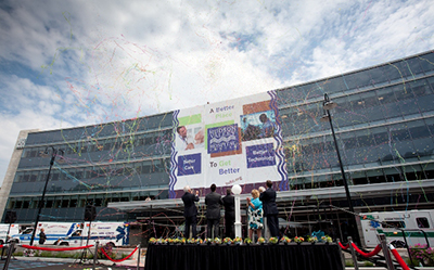 Opening of new $100 million Patient Tower and addition