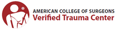 American College of Surgeons verified trauma center logo
