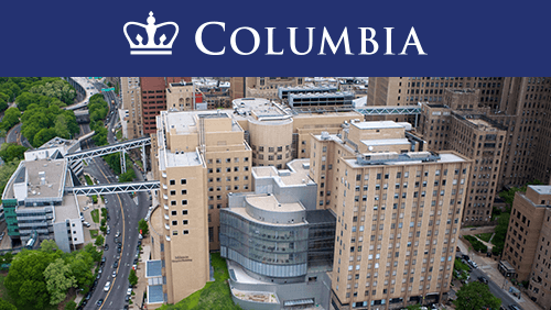 Aerial view of Columbia University Irving Medical Center