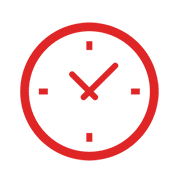 vector image of a clock