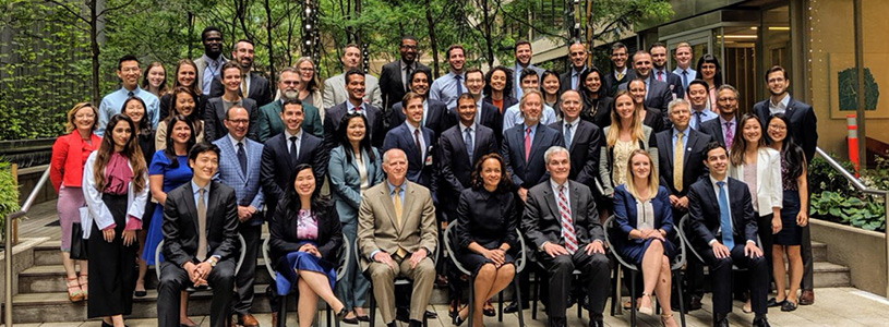 image of otolaryngology residents and faculty