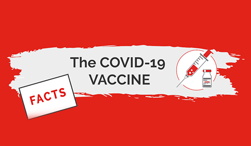 the covid-19 vaccine logo