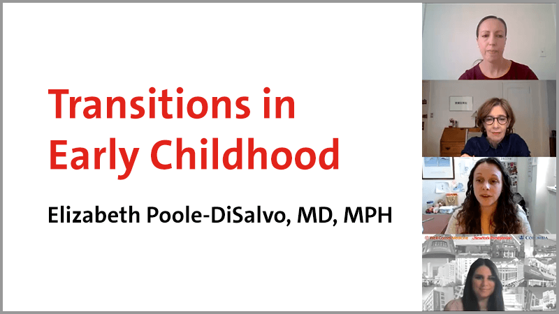 Transitions in Early Childhood