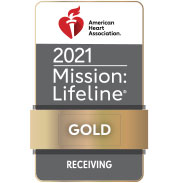 2021 Mission: Lifeline® Gold Receiving Quality Achievement Award