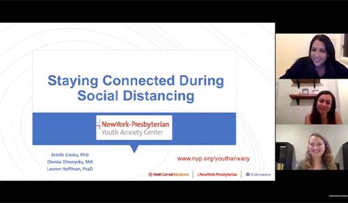 Staying connected socially during remote learning