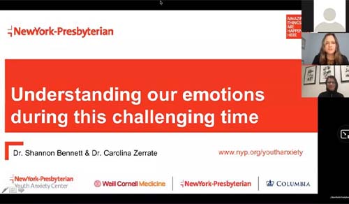 Young adult webinar 1: Understanding our emotions during this challenging time