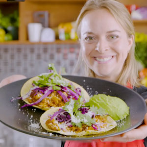 image of Heart-Healthy Chicken Tinga Tacos