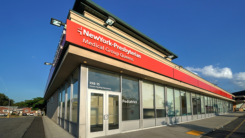 the exterior of 198-15 Horace Harding Expressway