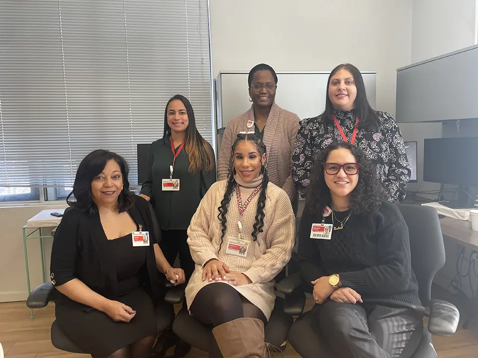 group photo of health promotion workers