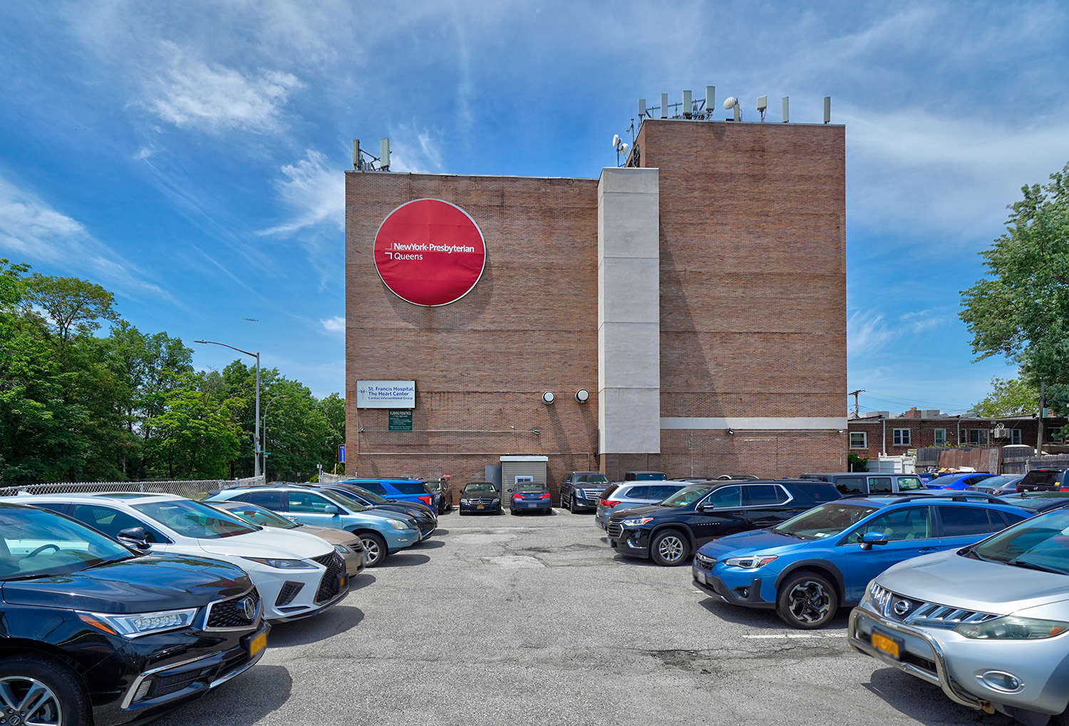 the exterior of 163-03 Horace Harding Expressway