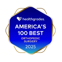 America’s 100 Best Hospitals for Orthopedic Surgery Award™ (2025)