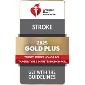 American Heart Association Get With The Guidelines® Stroke GOLD PLUS Honor Roll Elite and Target: Type 2 Diabetes Honor Roll 2020