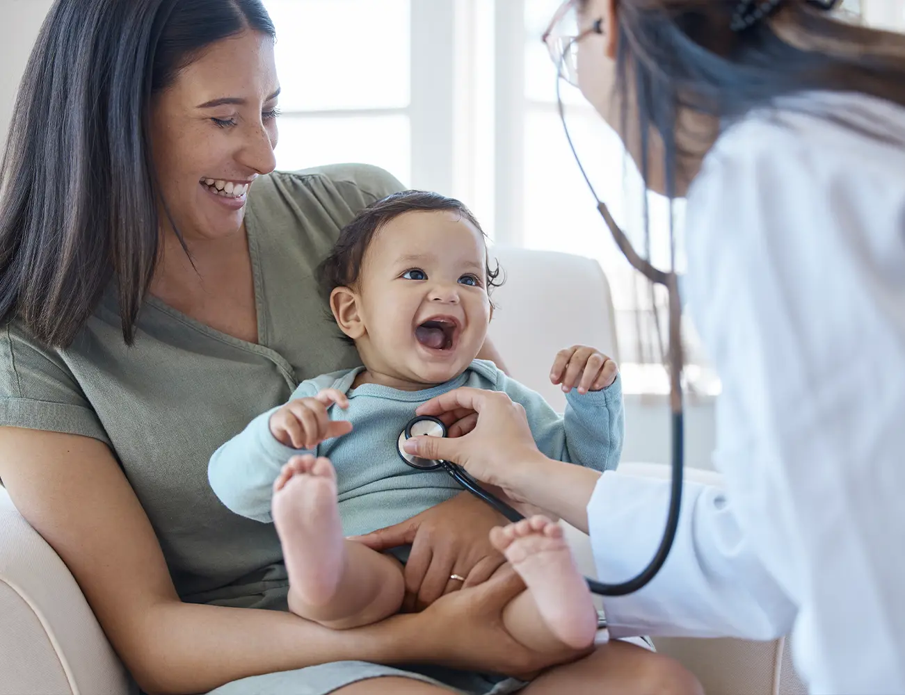 doctor talking to patient