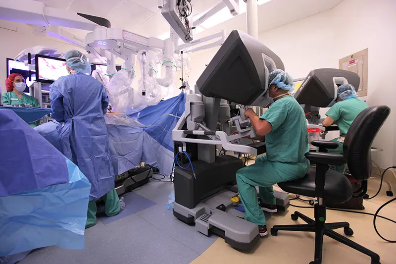 surgeons performing surgery