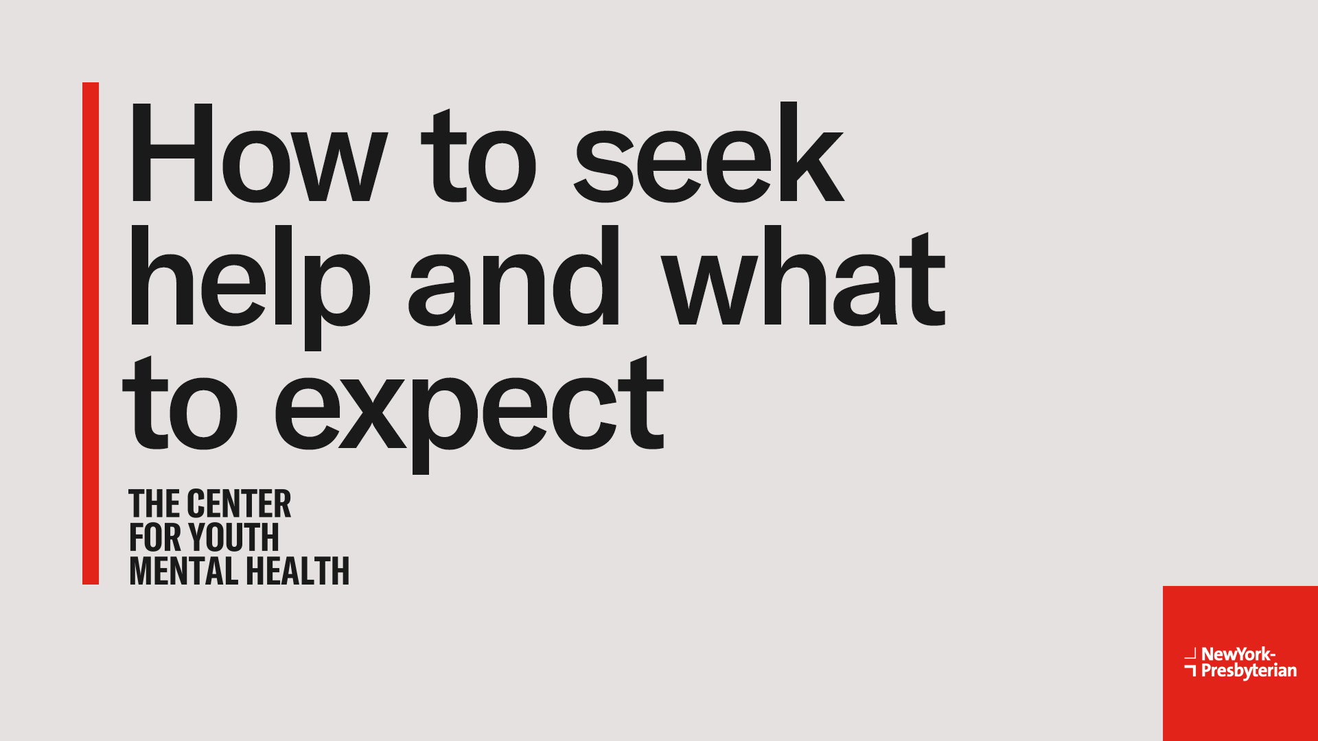 How to seek mental health help and what to expect