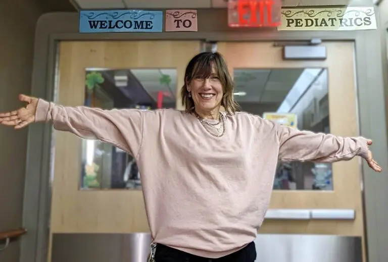 Child Life specialist Irene Pagliari