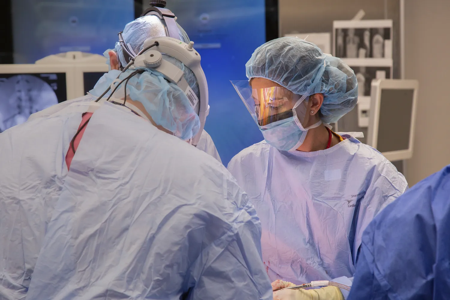 Physician assistants at work