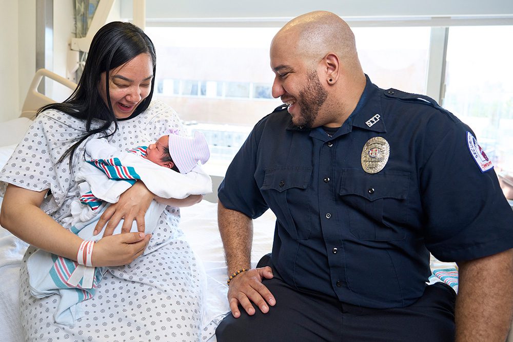 image of Rubere Raffoul and Leonela Valdez with baby Dhara