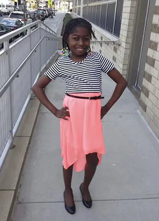 image of Francisca as a child