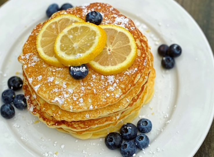 Lemon Ricotta Pancakes