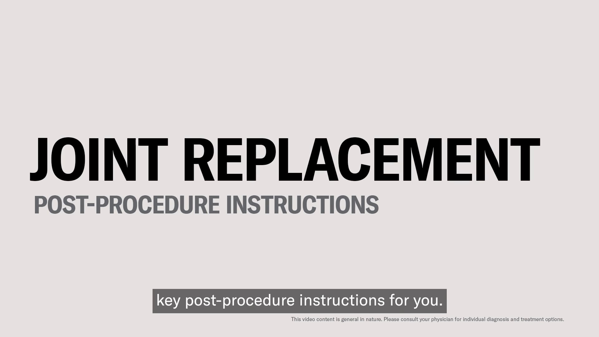 After Your Procedure