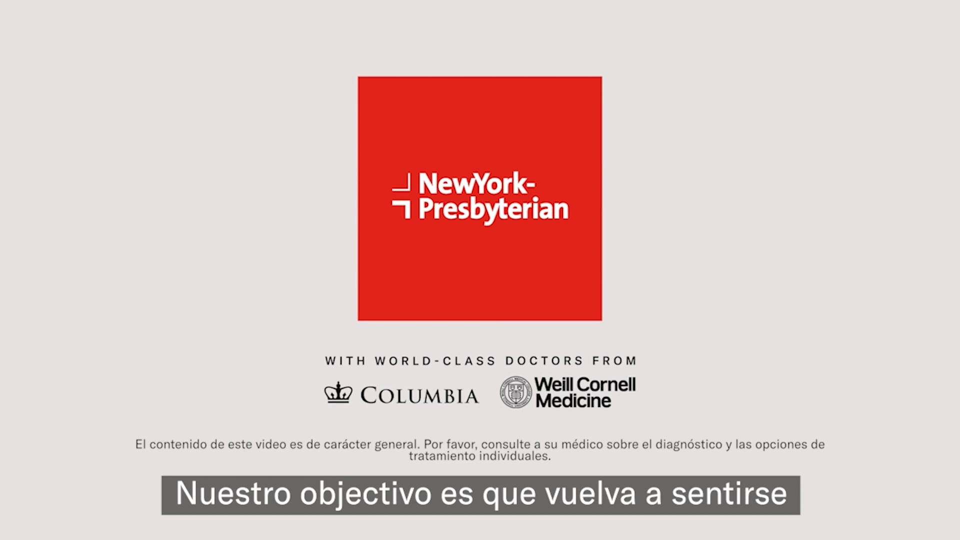 Antes de su procedimiento